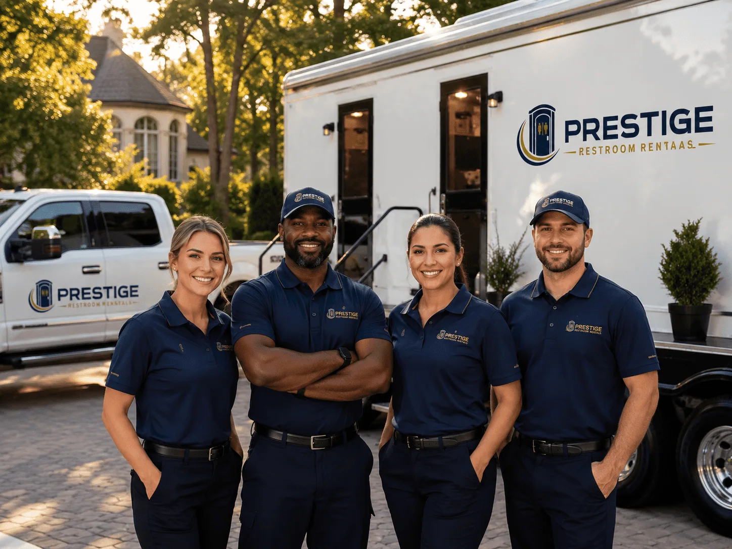 Trusted Luxury Portable Restrooms company in Fleming, OH
